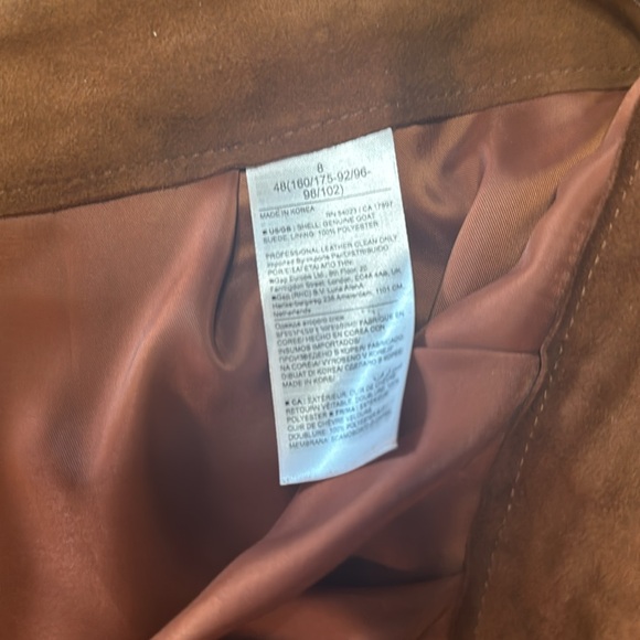 Banana Republic Suede Bermuda Shorts Size 8 - Picture 5 of 5